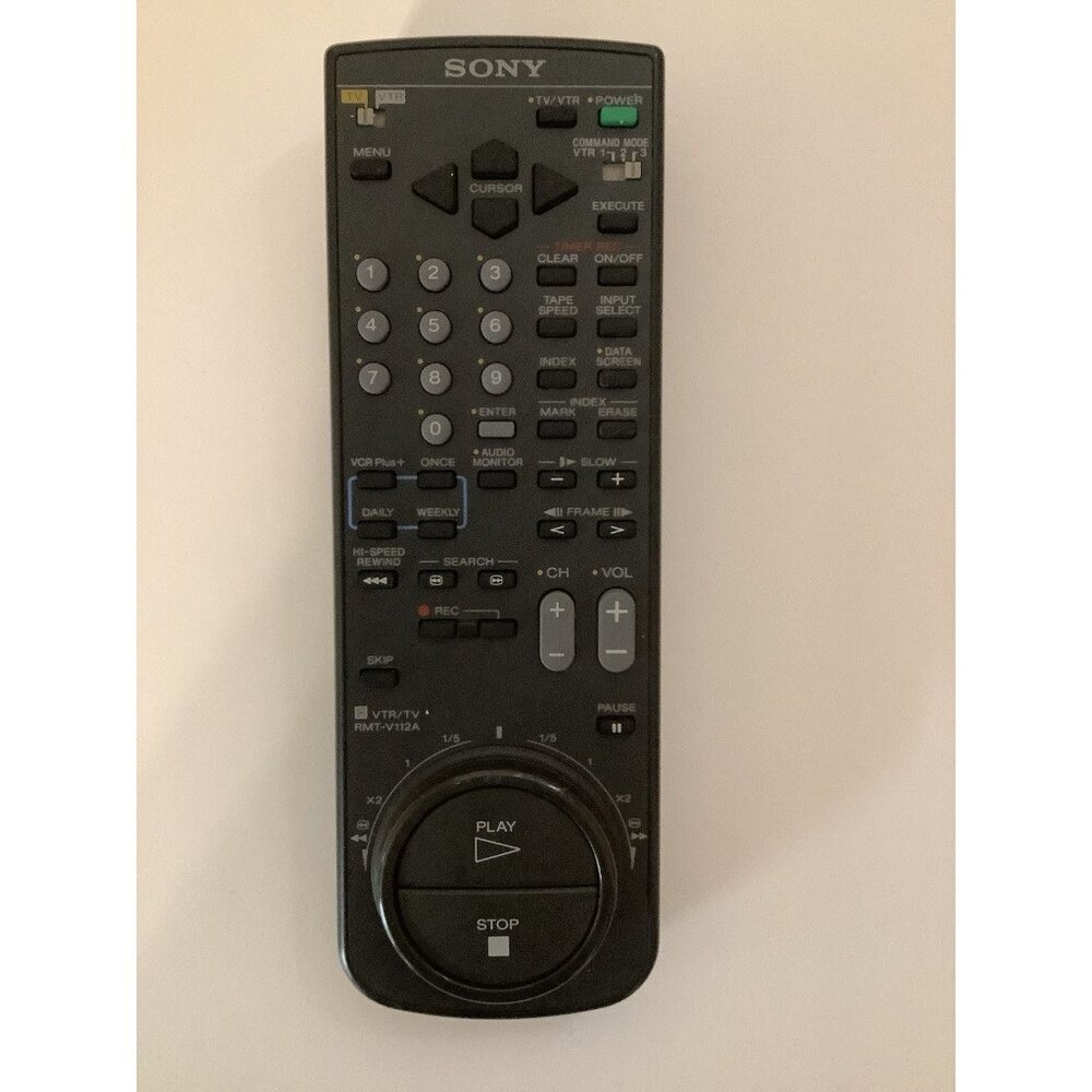 Sony RMT-V112A Rare Find Remote Control, Used